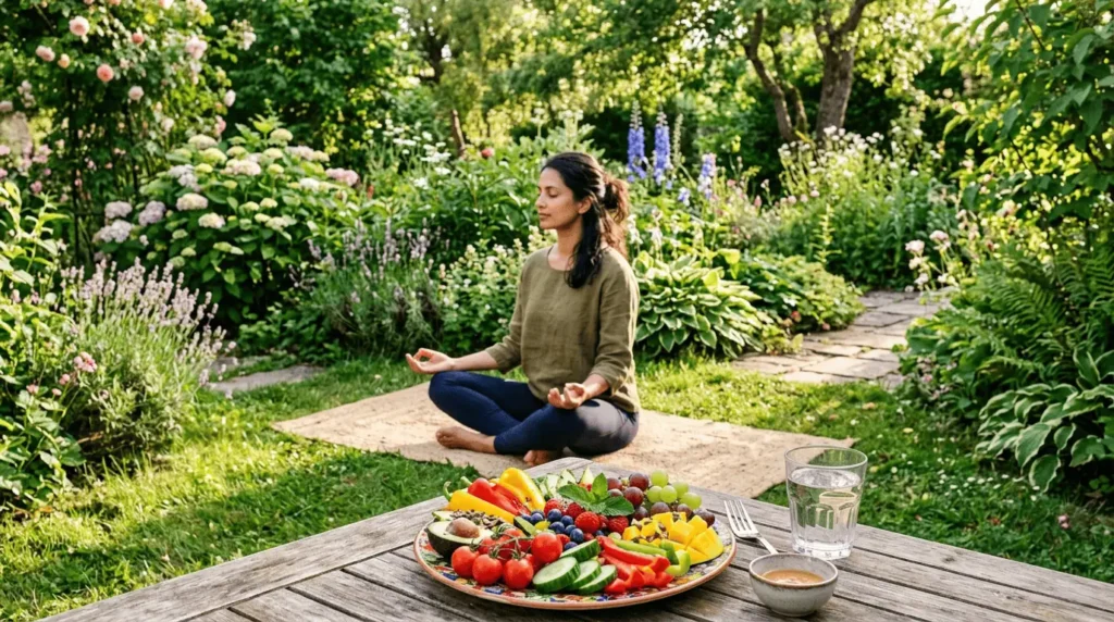 mode de vie alimentation anti-inflammatoire équilibre hormonal femme naturel