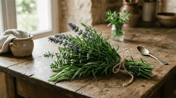 plantes aromatiques moins connues hysope sarriette estragon bienfaits