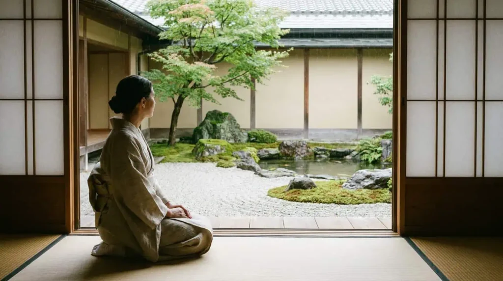 slow travel wabi sabi bien-être vacances ryokan japonais