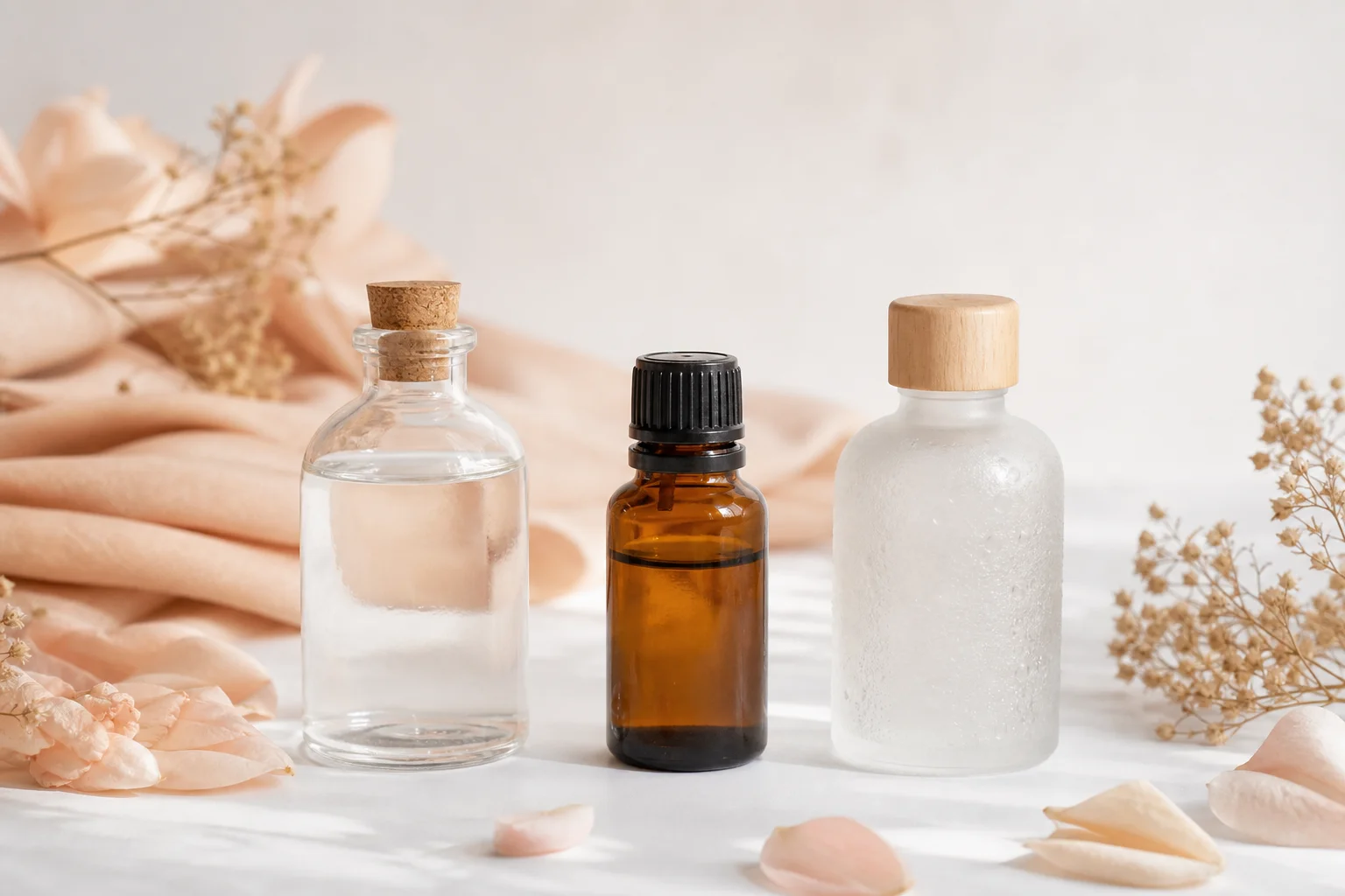 Différence entre hydrolat, eau florale et huile essentielle expliquée
