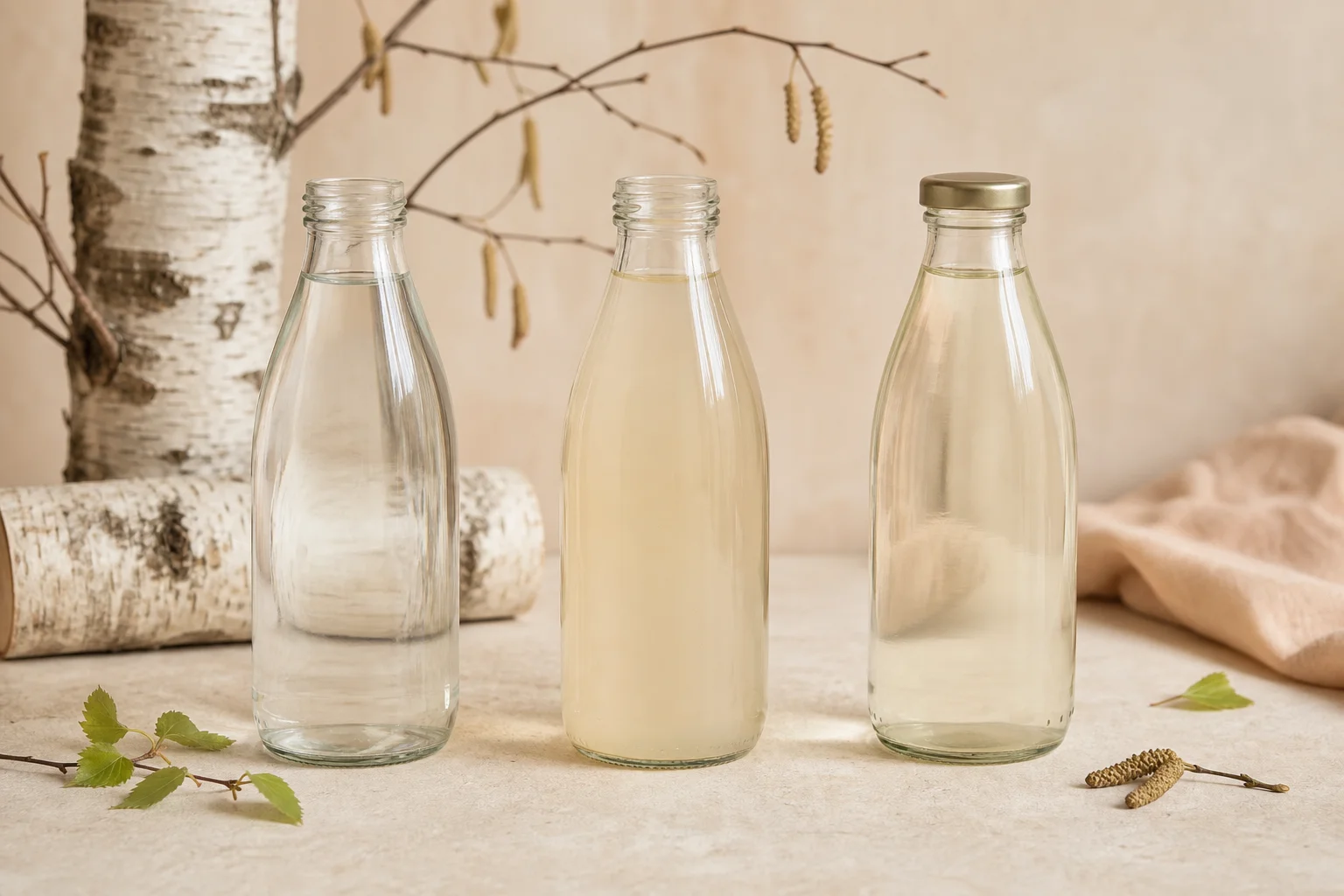 Sève fraîche ou fermentée, quelle différence ? Différence entre sève de bouleau fraîche et fermentée