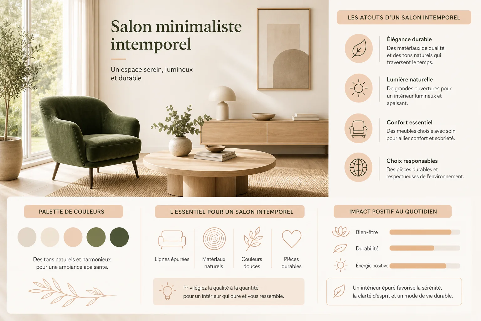 Un style intemporel pour un intérieur durable Comment moderniser son intérieur avec un style intemporel